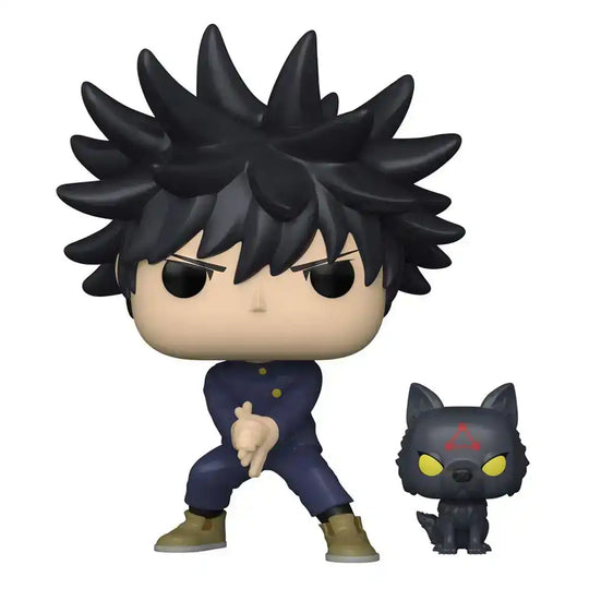 Jujutsu Kaisen POP & Buddy! Animation Vinyl Figur Megumi w/Dogs 9 cm - Smalltinytoystore