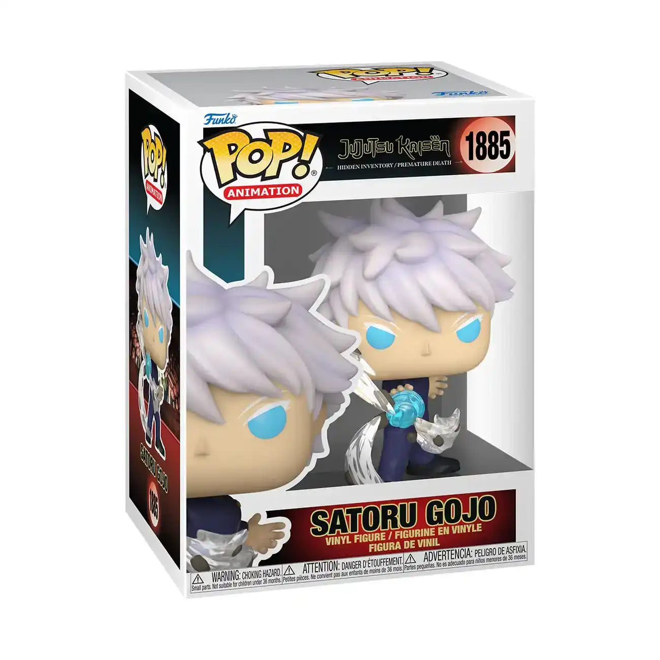 Jujutsu Kaisen POP! Animation Vinyl Figuren Gojo (Hidden Inv) 9 cm - Smalltinytoystore