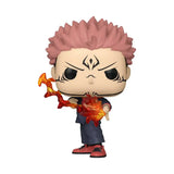 Jujutsu Kaisen POP! Animation Vinyl Figuren Sukuna (Fire Arrow) 9 cm - Smalltinytoystore