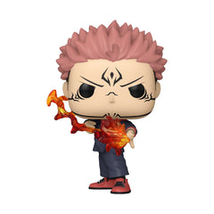 Jujutsu Kaisen POP! Animation Vinyl Figuren Sukuna (Fire Arrow) 9 cm - Smalltinytoystore