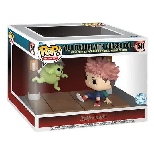 Jujutsu Kaisen POP Moments Vinyl Figuren Itadori & CRSD Doll 9 cm - Smalltinytoystore