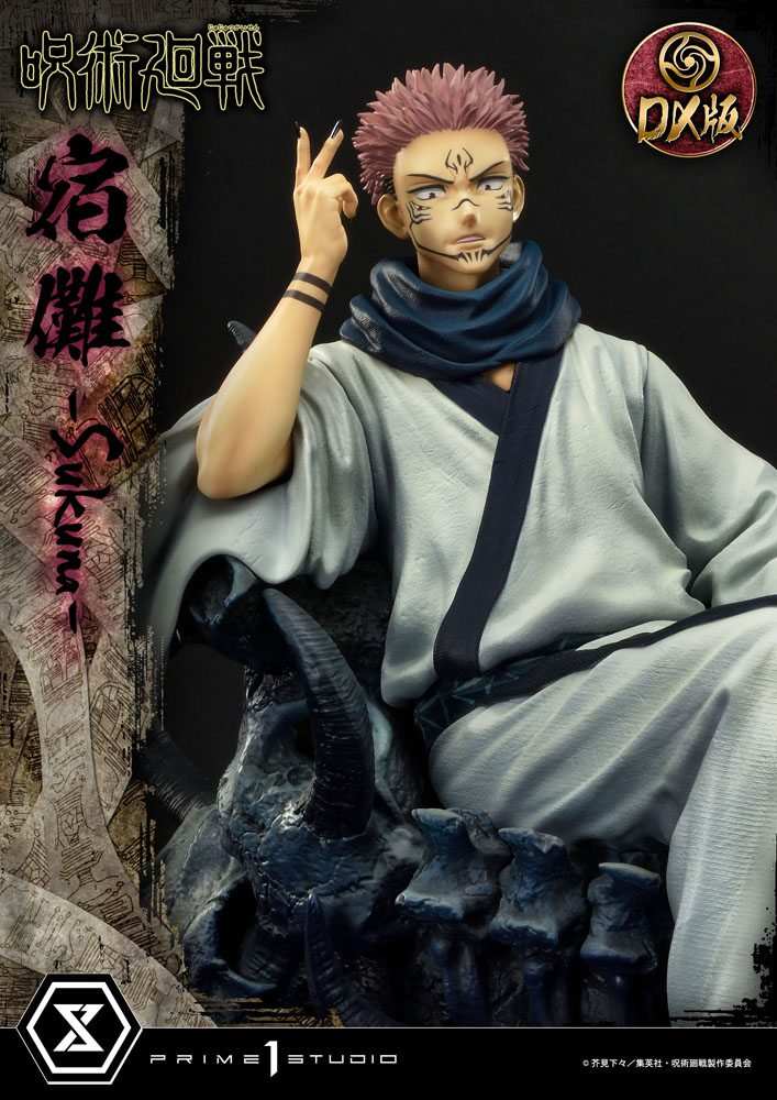 Jujutsu Kaisen Premium Masterline Series Statue Ryomen Sukuna Deluxe Version 34 cm - Smalltinytoystore