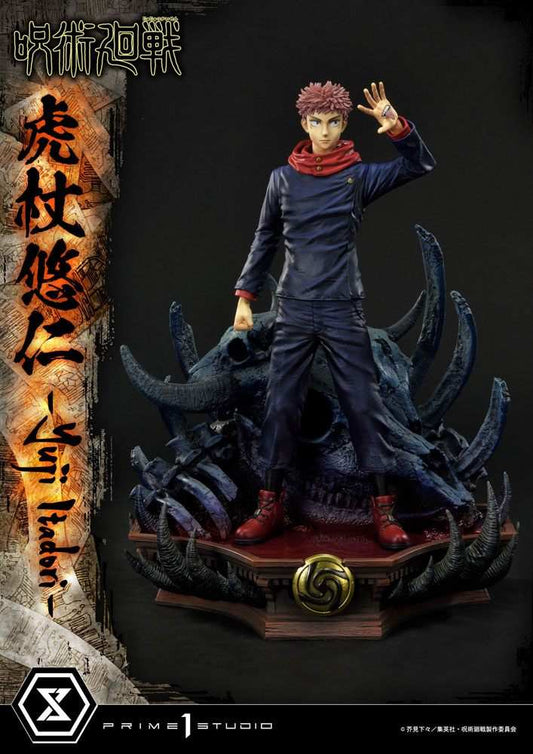 Jujutsu Kaisen Premium Masterline Series Statue Yuji Itadori 38 cm - Smalltinytoystore