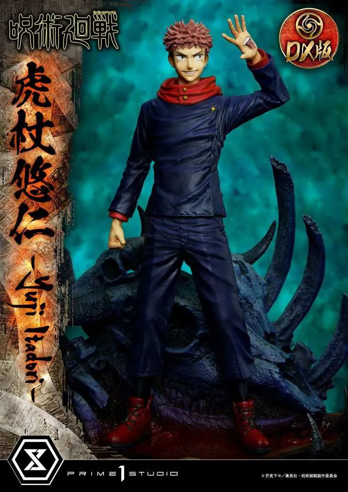 Jujutsu Kaisen Premium Masterline Series Statue Yuji Itadori Deluxe Version 38 cm - Smalltinytoystore
