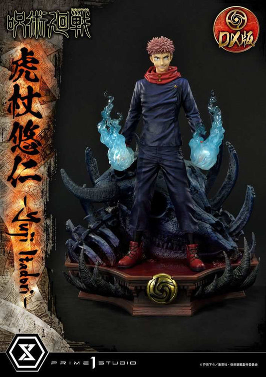 Jujutsu Kaisen Premium Masterline Series Statue Yuji Itadori Deluxe Version 38 cm - Smalltinytoystore