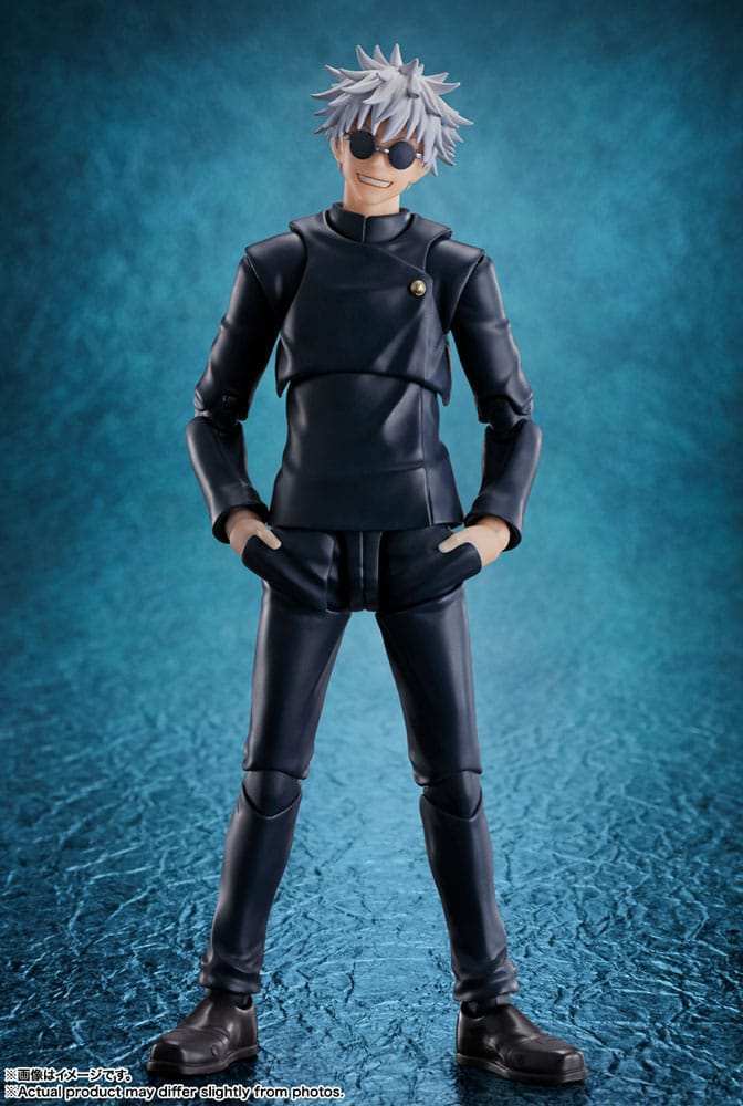 Jujutsu Kaisen S.H. Figuarts Actionfigur Satoru Gojo (Jujutsu Technical High School) 16 cm - Smalltinytoystore