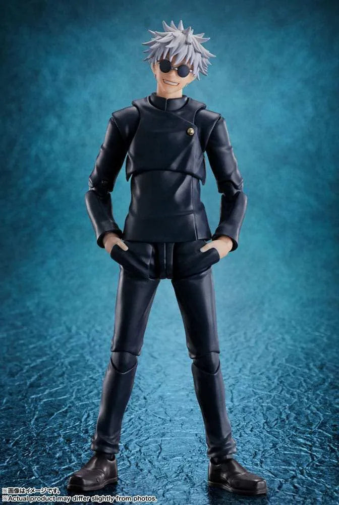 Jujutsu Kaisen S.H. Figuarts Actionfigur Satoru Gojo (Jujutsu Technical High School) 16 cm - Smalltinytoystore