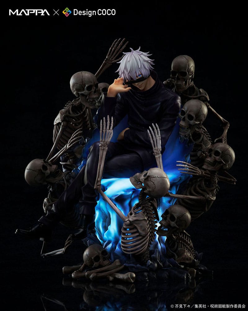Jujutsu Kaisen Shibuya Incident Mappa x Design Coco PVC Statue 1/7 Satoru Gojo 23 cm - Smalltinytoystore