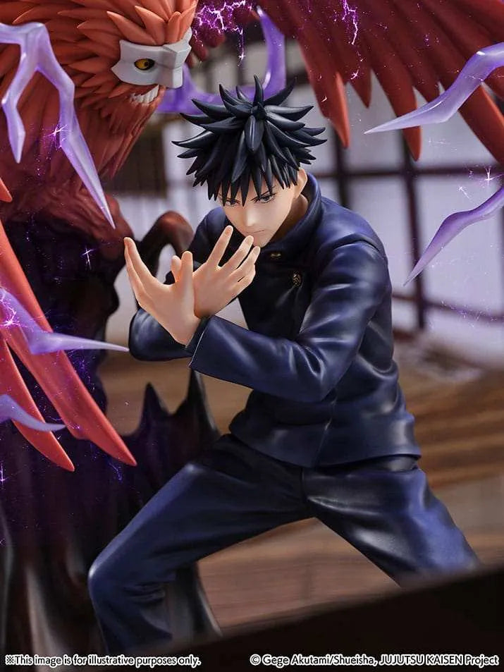 Jujutsu Kaisen SHIBUYA SCRAMBLE FIGURE PVC Statue 1/7 Megumi Fushiguro 28 cm - Smalltinytoystore