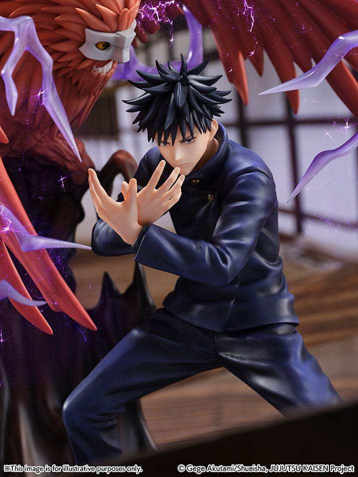 Jujutsu Kaisen SHIBUYA SCRAMBLE FIGURE PVC Statue 1/7 Megumi Fushiguro 28 cm - Smalltinytoystore