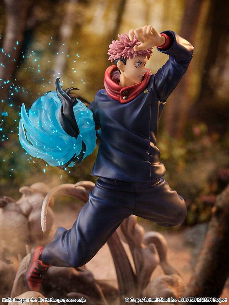 Jujutsu Kaisen SHIBUYA SCRAMBLE FIGURE PVC Statue 1/7 Yuji Itadori 31 cm - Smalltinytoystore