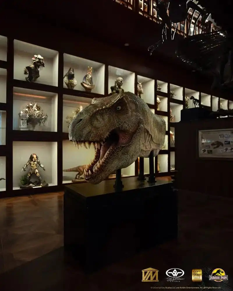 Jurassic Park 1/2 Statue T-Rex Head 105 cm - Smalltinytoystore