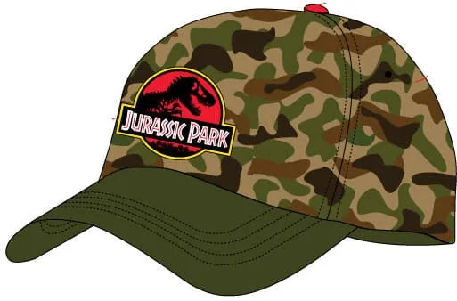 Jurassic Park Baseball Cap Camo - Smalltinytoystore