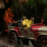 Jurassic Park Demi Art Scale Statue 1/20 T-Rex Chase - Smalltinytoystore