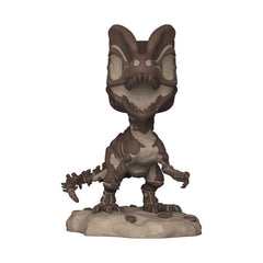 Jurassic Park Fossil POP! Movies Vinyl Figur Dilophosaurus 9 cm - Smalltinytoystore