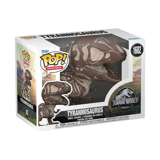 Jurassic Park Fossil POP! Movies Vinyl Figur Tyrannosaurus 9 cm - Smalltinytoystore