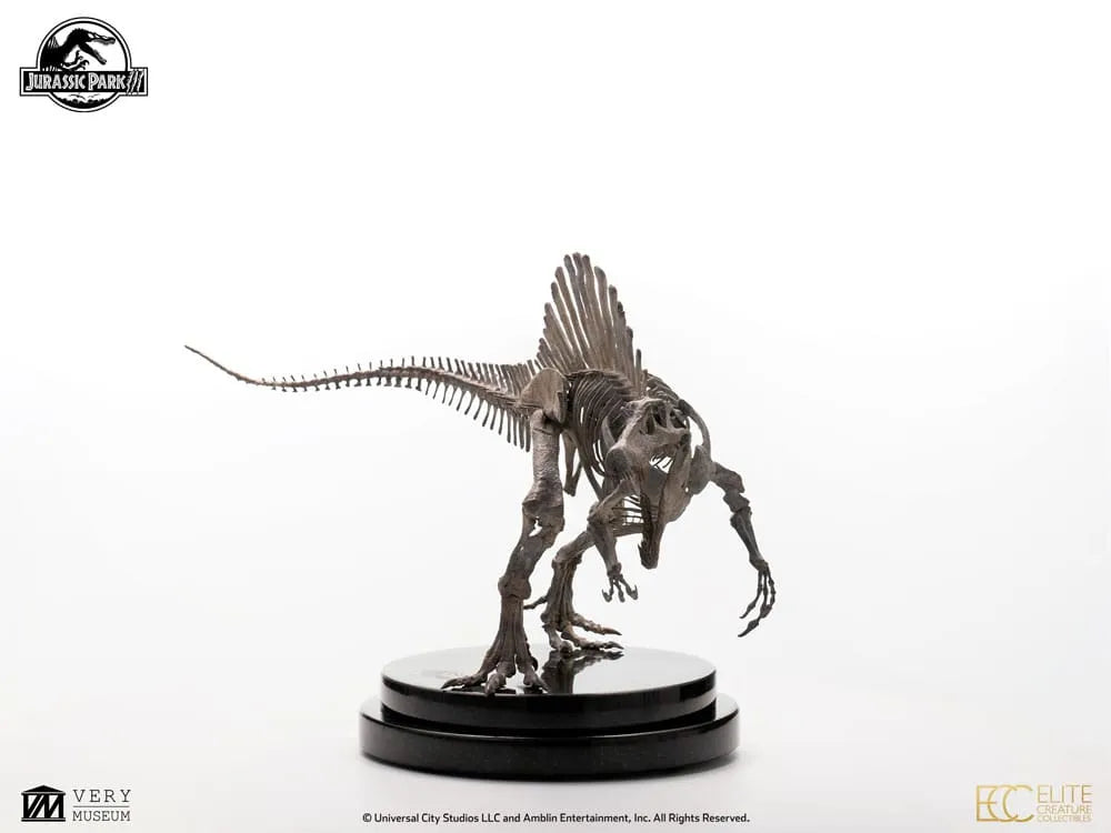 Jurassic Park III ECC Elite Creature Line Statue 1/24 Spinosaurus Skeleton Bronze 27 cm - Smalltinytoystore