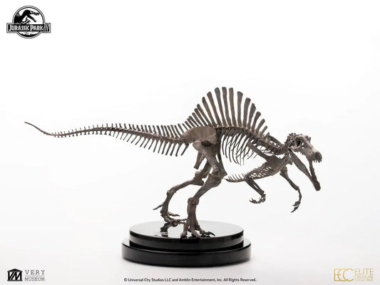 Jurassic Park III ECC Elite Creature Line Statue 1/24 Spinosaurus Skeleton Bronze 27 cm - Smalltinytoystore