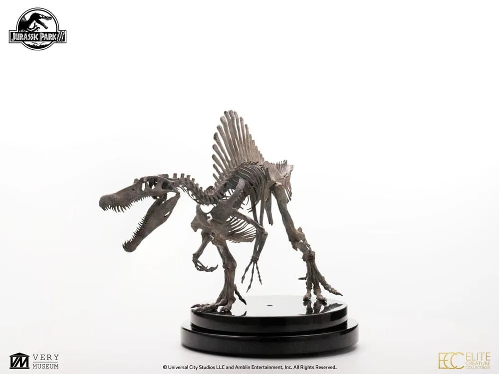 Jurassic Park III ECC Elite Creature Line Statue 1/24 Spinosaurus Skeleton Bronze 27 cm - Smalltinytoystore