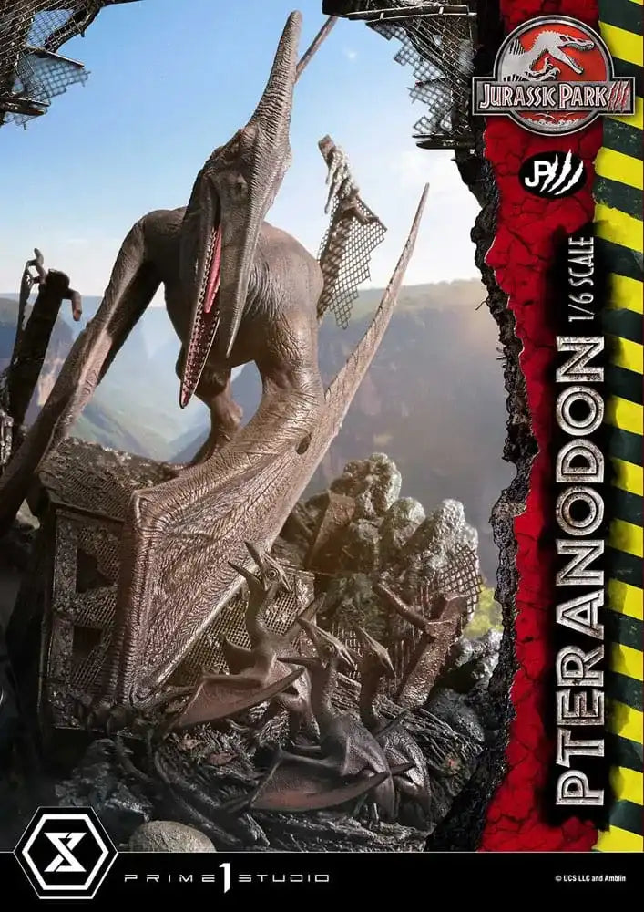 Jurassic Park III Legacy Museum Collection Statue 1/6 Pteranodon 68 cm - Smalltinytoystore