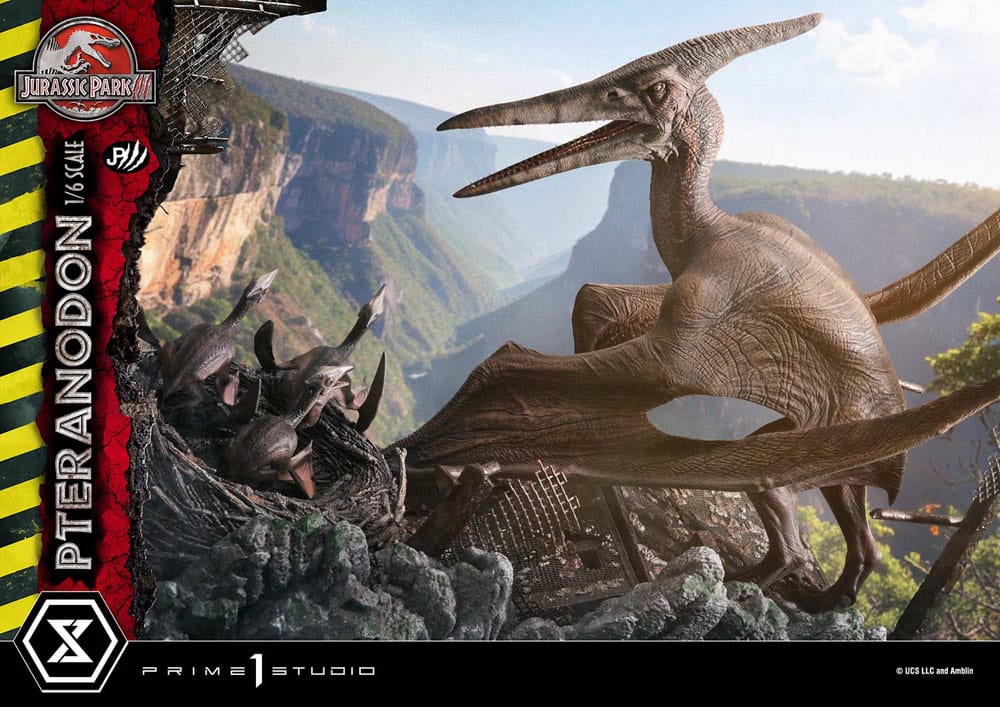 Jurassic Park III Legacy Museum Collection Statue 1/6 Pteranodon 68 cm - Smalltinytoystore