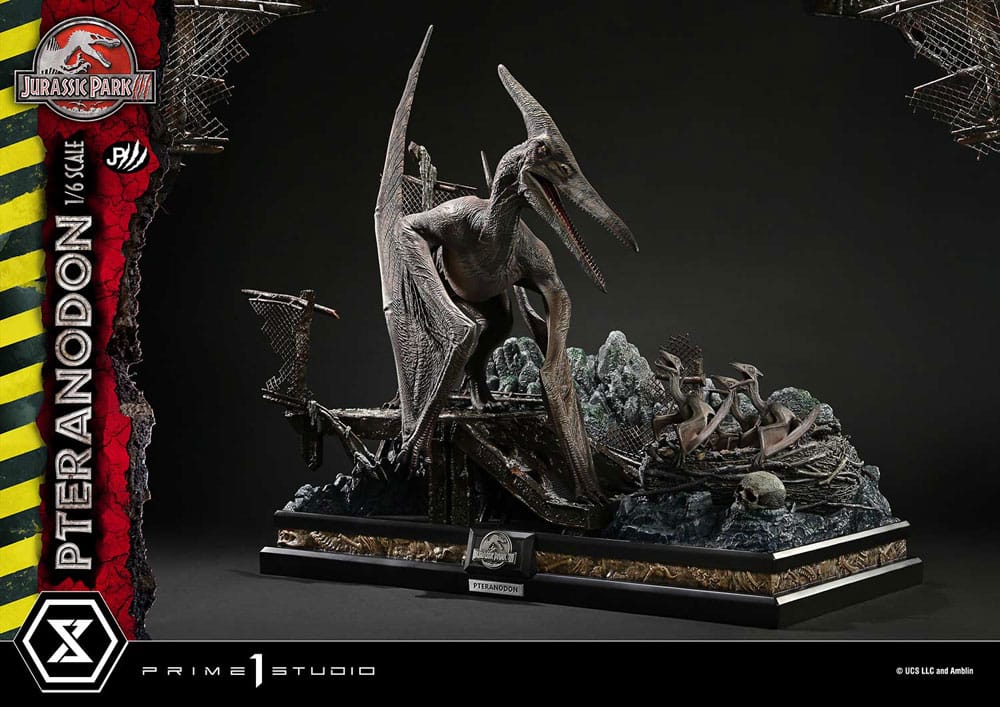 Jurassic Park III Legacy Museum Collection Statue 1/6 Pteranodon Bonus Version 68 cm - Smalltinytoystore