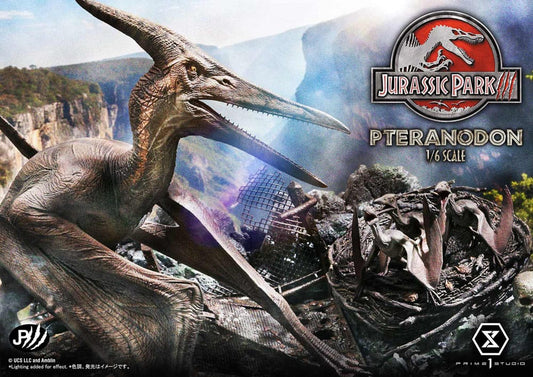 Jurassic Park III Legacy Museum Collection Statue 1/6 Pteranodon Bonus Version 68 cm - Smalltinytoystore