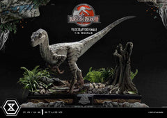 Jurassic Park III Legacy Museum Collection Statue 1/6 Velociraptor Female Bonus Version 44 cm - Smalltinytoystore
