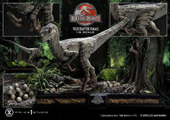 Jurassic Park III Legacy Museum Collection Statue 1/6 Velociraptor Female Bonus Version 44 cm - Smalltinytoystore