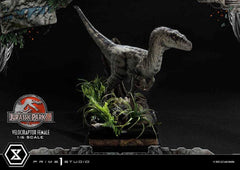 Jurassic Park III Legacy Museum Collection Statue 1/6 Velociraptor Female Bonus Version 44 cm - Smalltinytoystore