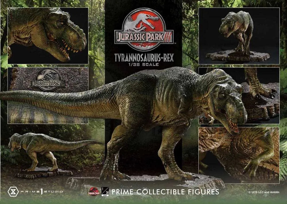 Jurassic Park III Prime Collectibles Statue 1/38 T-Rex 17 cm - Smalltinytoystore