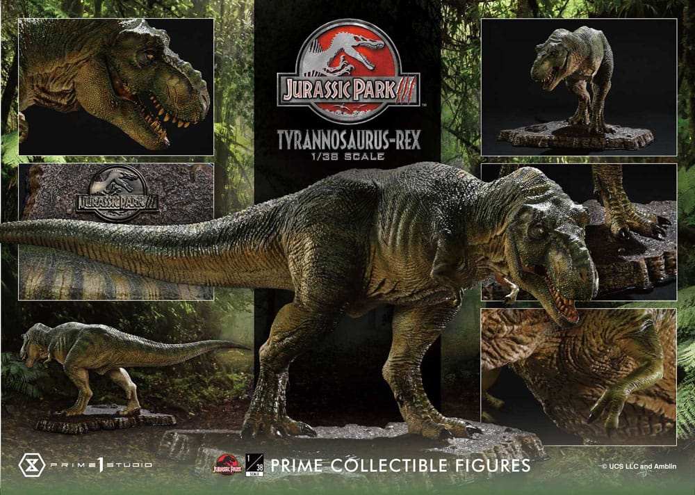 Jurassic Park III Prime Collectibles Statue 1/38 T-Rex 17 cm - Smalltinytoystore