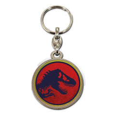 Jurassic Park Metall-Schlüsselanhänger Logo 7 cm - Smalltinytoystore