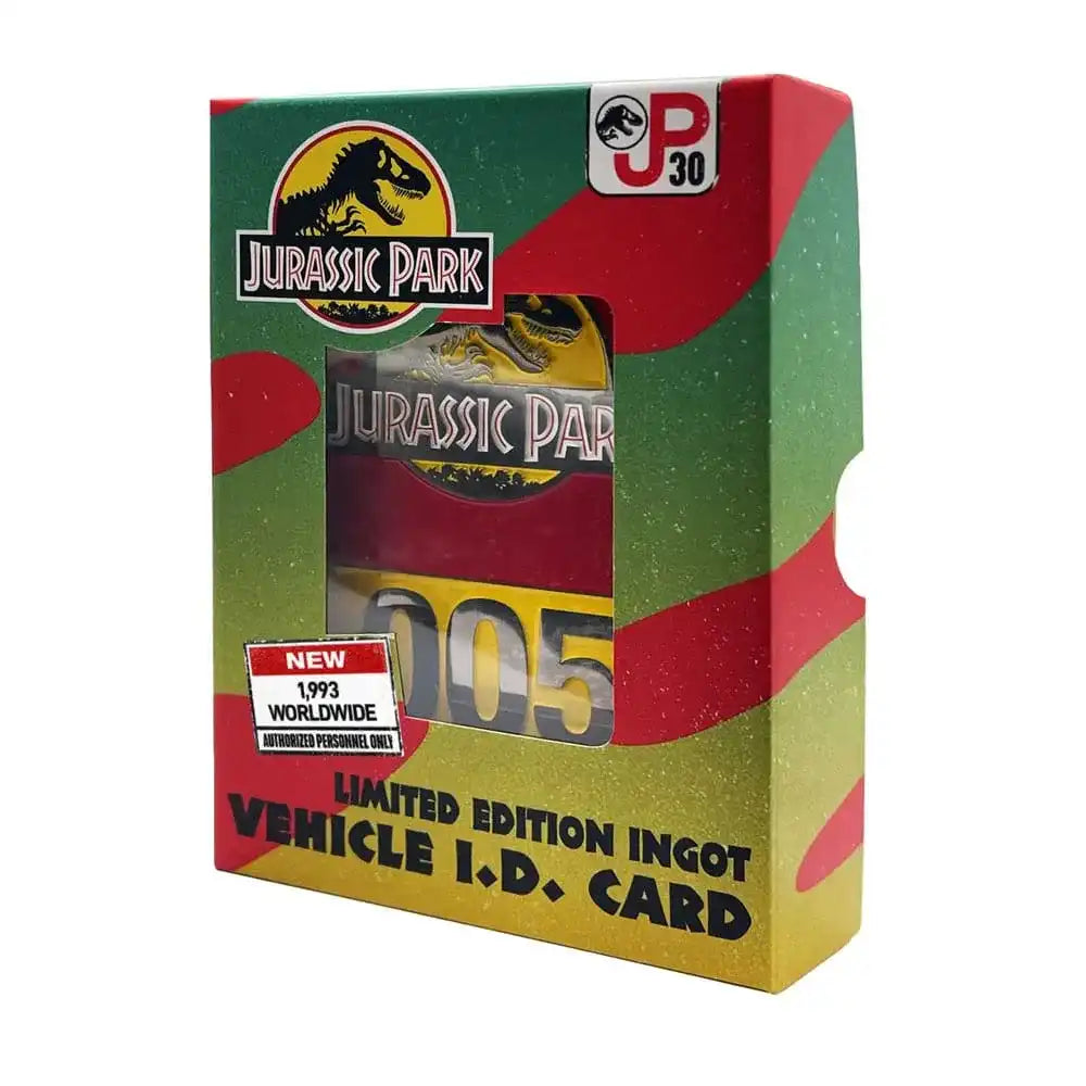 Jurassic Park Metallbarren 30th Anniversary Jeep Limited Edition - Smalltinytoystore