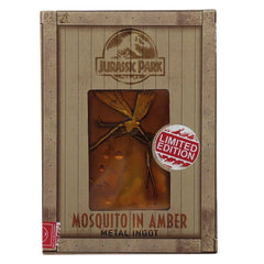 Jurassic Park Metallbarren Mosquito in Amber Limited Edition - Smalltinytoystore