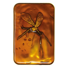 Jurassic Park Metallbarren Mosquito in Amber Limited Edition - Smalltinytoystore