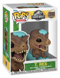Jurassic Park POP! Movies Vinyl Figur SPRG- T-Rex 9 cm