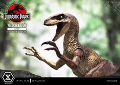 Jurassic Park Prime Collectibles Statue 1/10 Velociraptor Jump 21 cm - Smalltinytoystore