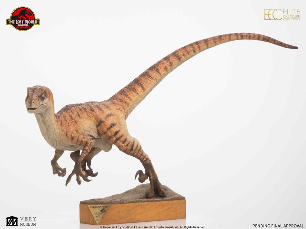 Jurassic Park Statue 1/4 The Lost World: Jurassic Park Male Velociraptor 63 cm - Smalltinytoystore