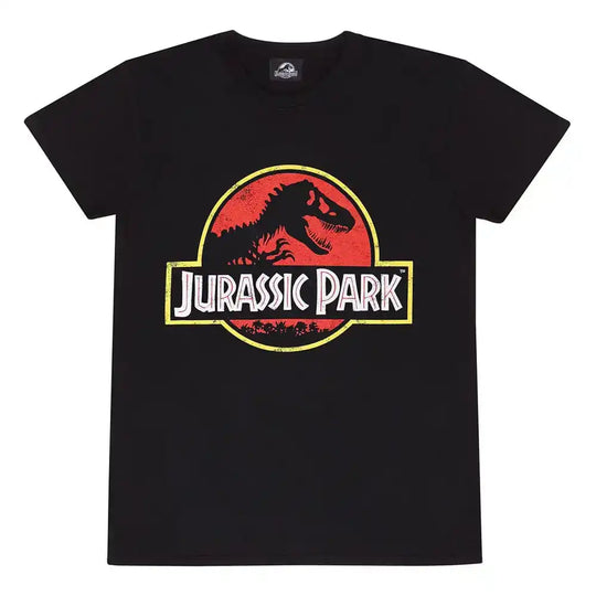 Jurassic Park T-Shirt Classic Logo Größe M - Smalltinytoystore
