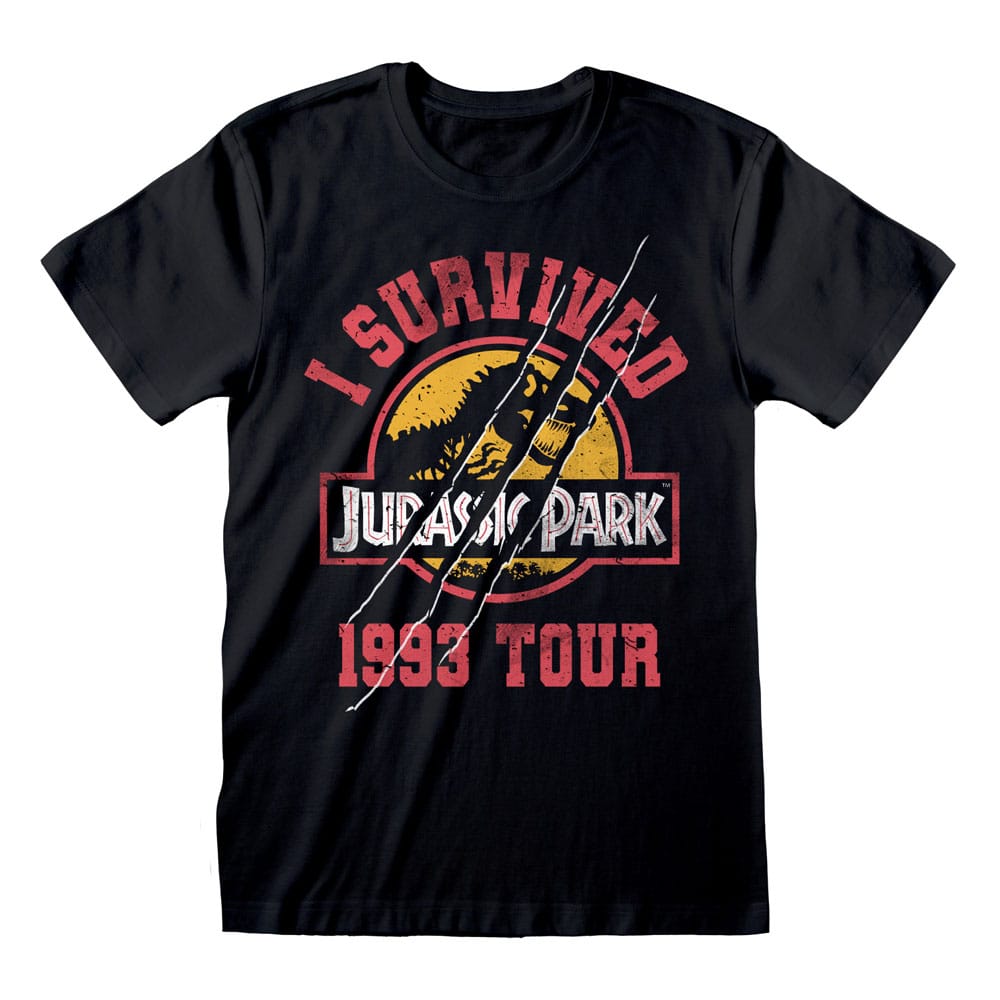 Jurassic Park T-Shirt I Survived 1993 Größe XL - Smalltinytoystore