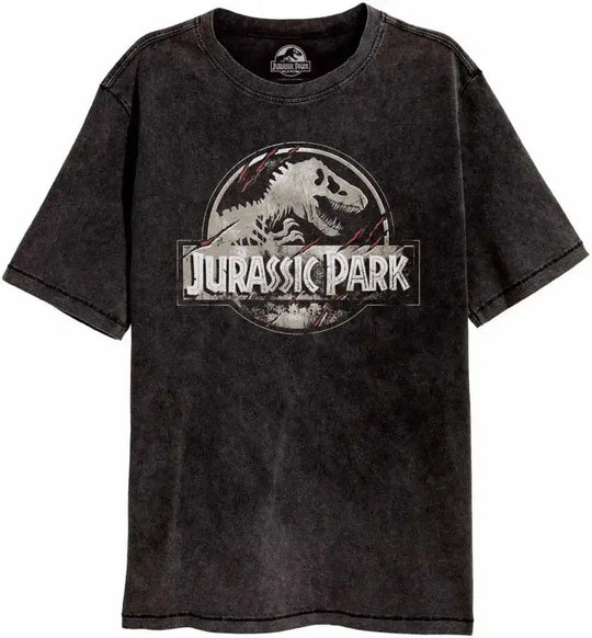 Jurassic Park T-Shirt Scratched Logo - Smalltinytoystore