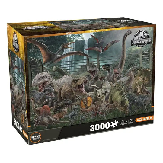 Jurassic World: 3000 Piece Jigsaw Puzzle - Smalltinytoystore