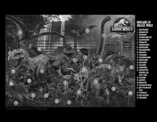 Jurassic World: 3000 Piece Jigsaw Puzzle - Smalltinytoystore