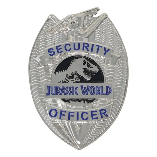Jurassic World Ansteck-Pin Limited Edition Replica Security Officer - Smalltinytoystore