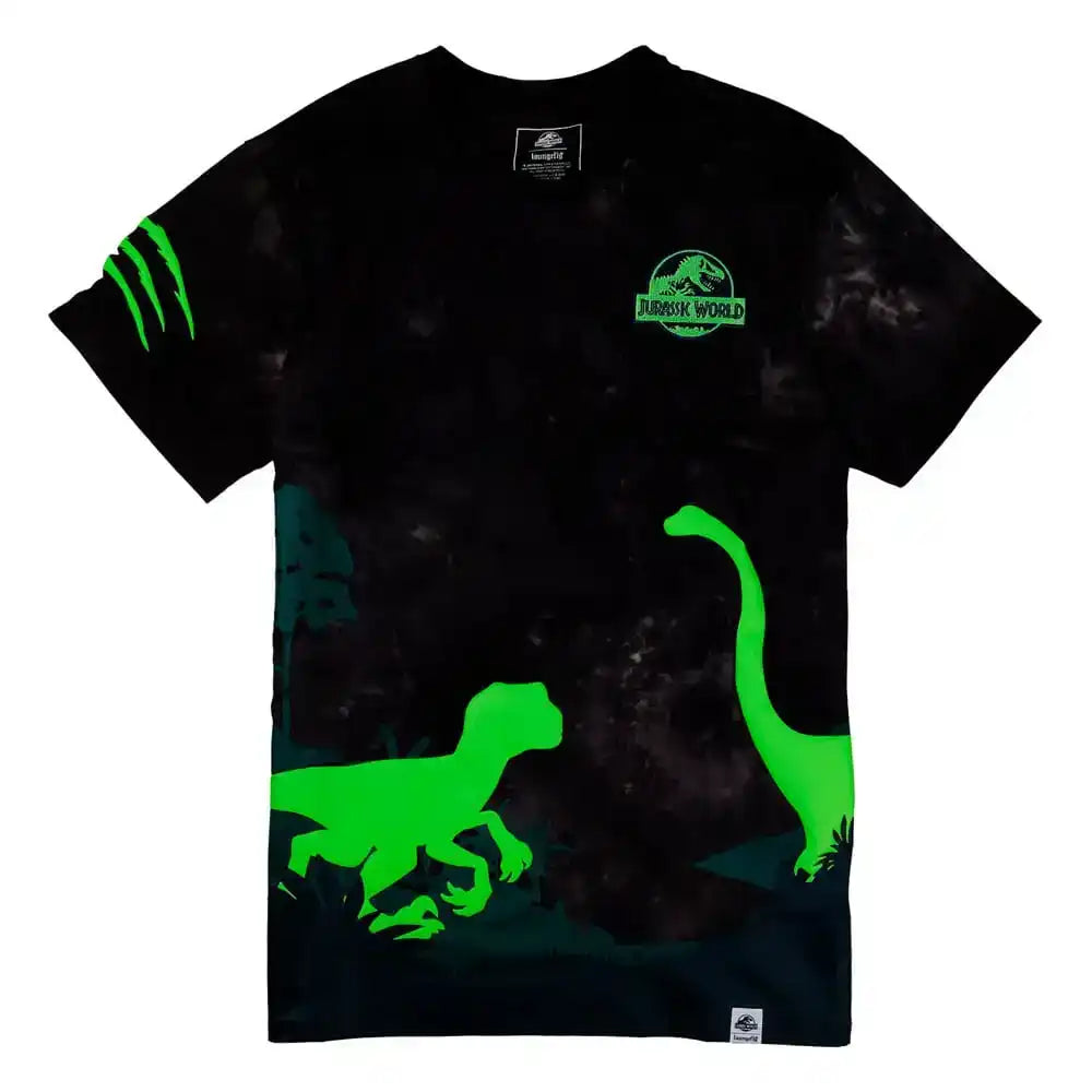 Jurassic World by Loungefly Tee T-Shirt Unisex Dinos - Smalltinytoystore