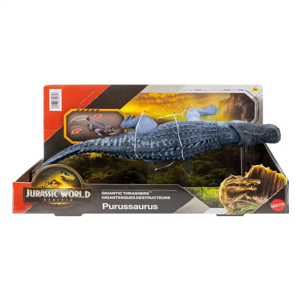 Jurassic World: Die Wiedergeburt Actionfigur Gigantic Thrashers Purussaurus 37 cm - Smalltinytoystore