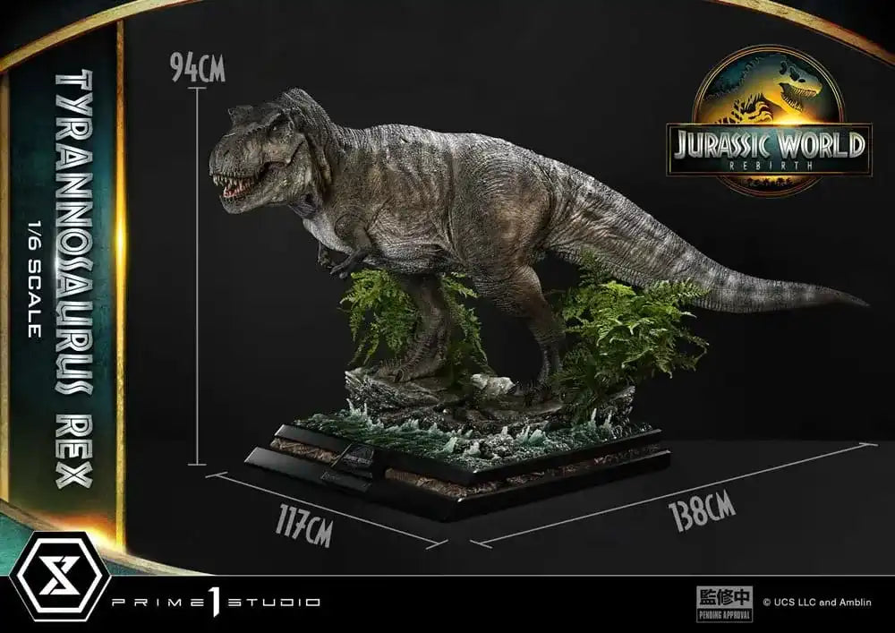 Jurassic World: Die Wiedergeburt Legacy Museum Collection Statue 1/6 Tyrannosaurus Rex 94 cm - Smalltinytoystore