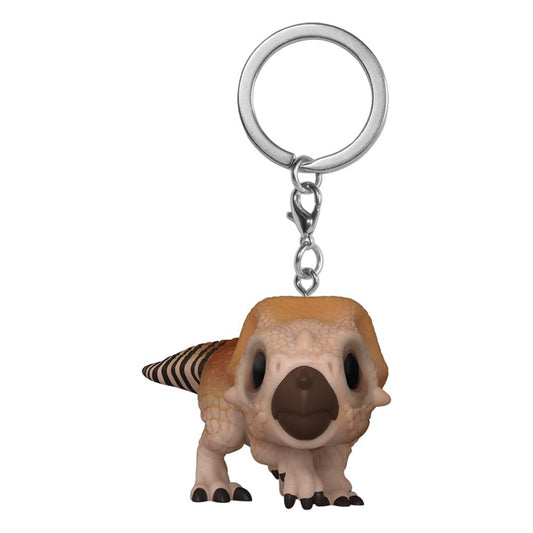 Jurassic World: Die Wiedergeburt Pocket POP! Vinyl Schlüsselanhänger 4 cm Aquilops Display (12) - Smalltinytoystore