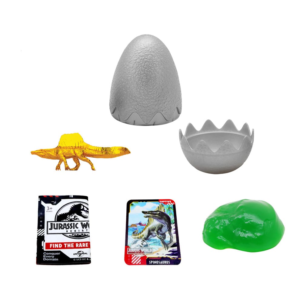 Jurassic World: Die Wiedergeburt Pop N Lock Blind Box Display Captivz Build n Battle Dinos (12) - Smalltinytoystore